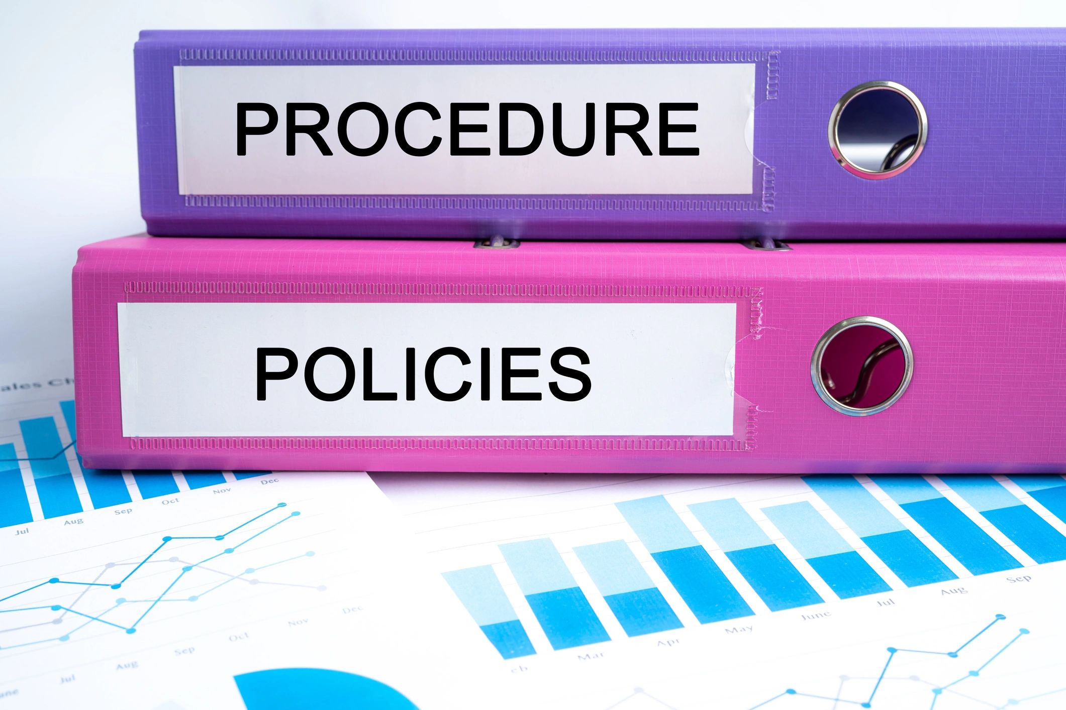 Shipping and import-export documents on an office desk